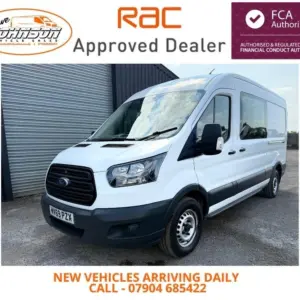 2019 69 FORD TRANSIT 350 WELFARE UNIT WELFARE VAN L3 2.0 EcoBlue H2 Trend Van - Image 1