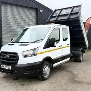 2021 ( 21 ) FORD TRANSIT 350 L3 DIESEL RWD 2.0 EcoBlue 130ps Double Cab Tipper - Image 15