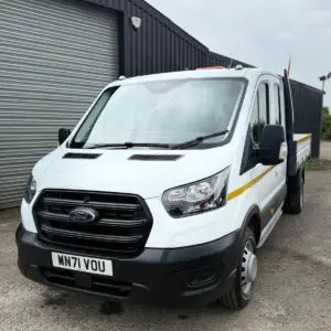 2021 ( 21 ) FORD TRANSIT 350 L3 DIESEL RWD 2.0 EcoBlue 130ps Double Cab Tipper - Image 24