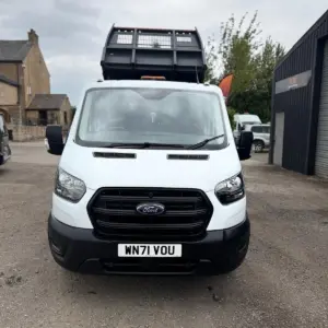 2021 ( 21 ) FORD TRANSIT 350 L3 DIESEL RWD 2.0 EcoBlue 130ps Double Cab Tipper - Image 4