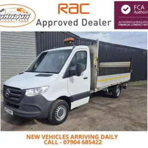 2022 71 MERCEDES-BENZ SPRINTER 2.1 314 CDI PROGRESSIVE CHASSIS CAB 2DR DIESEL L3 - Image 1