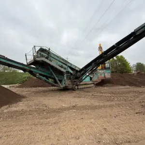 Soil Screener POWERSCREEN CHIEFTAIN 1400 Live Vibrating head 3 WAY TRACKED - Image 14