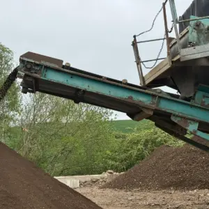 Soil Screener POWERSCREEN CHIEFTAIN 1400 Live Vibrating head 3 WAY TRACKED - Image 15