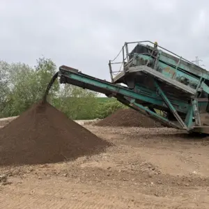 Soil Screener POWERSCREEN CHIEFTAIN 1400 Live Vibrating head 3 WAY TRACKED - Image 16