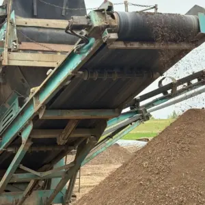 Soil Screener POWERSCREEN CHIEFTAIN 1400 Live Vibrating head 3 WAY TRACKED - Image 17