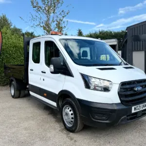 2021 ( 21 ) FORD TRANSIT 350 L3 DIESEL RWD 2.0 EcoBlue 130ps Double Cab Tipper - Image 16