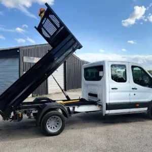 2021 ( 21 ) FORD TRANSIT 350 L3 DIESEL RWD 2.0 EcoBlue 130ps Double Cab Tipper - Image 9