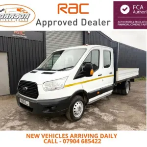 Ford Transit 350 2016 ( 66 ) RWD Double cab dropside flatbed - Image 1