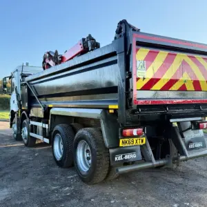 Mercedes-Benz Arocs Tipper Grab Lorry 2019 ( 69 ) Palfinger Epsilon Crane - Image 11