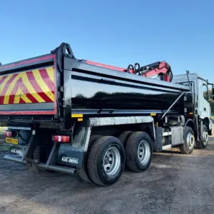 Mercedes-Benz Arocs Tipper Grab Lorry 2019 ( 69 ) Palfinger Epsilon Crane - Image 12