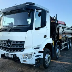 Mercedes-Benz Arocs Tipper Grab Lorry 2019 ( 69 ) Palfinger Epsilon Crane - Image 14