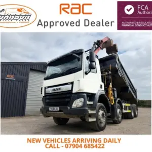 DAF CF 450 8x4 Tipper Grab Lorry 2019 ( 19 ) - Image 1