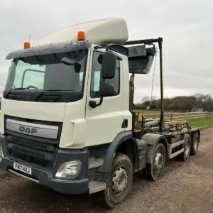 Daf CF 440 skip lorry hook loader - Image 15