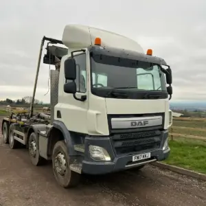 Daf CF 440 skip lorry hook loader - Image 4