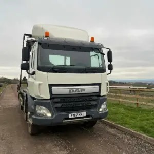 Daf CF 440 skip lorry hook loader - Image 6