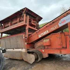 Terex Finley 595 box soil screener mobile scalping screen crusher - Image 20