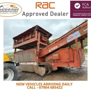 Terex Finley 595 box soil screener mobile scalping screen crusher - Image 1