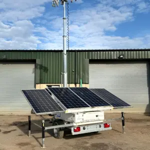 Pro Light mobile solar lighting tower security - Image 1