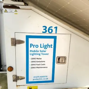 Pro Light mobile solar lighting tower security - Image 10