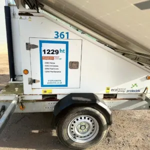 Pro Light mobile solar lighting tower security - Image 6