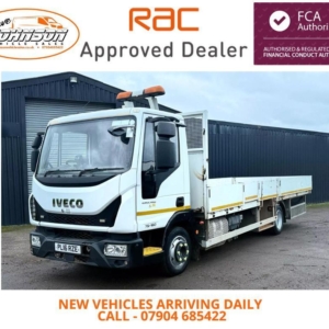 Iveco Eurocargo 21 ft dropside scaffolding scaffold lorry EURO 6 - Image 1